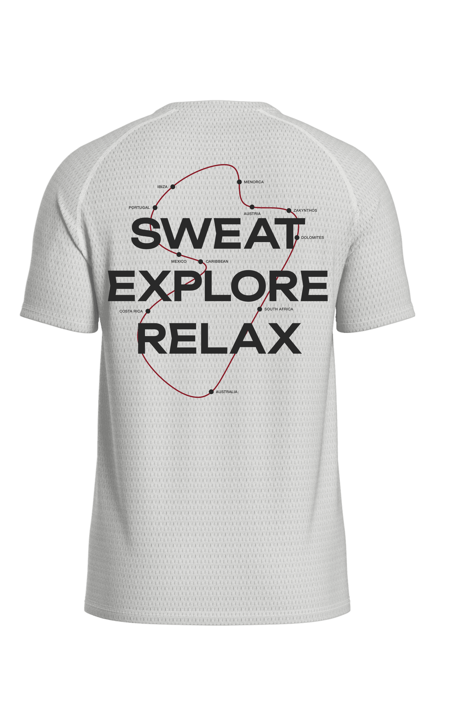 EVERYSPORT TEE | SWEAT EXPLORE RELAX DESTINATIONS - lifestyle