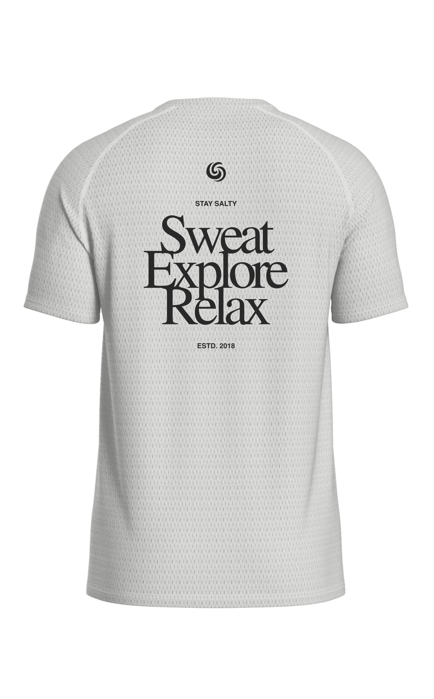 EVERYSPORT TEE | SWEAT EXPLORE RELAX SERIF - lifestyle
