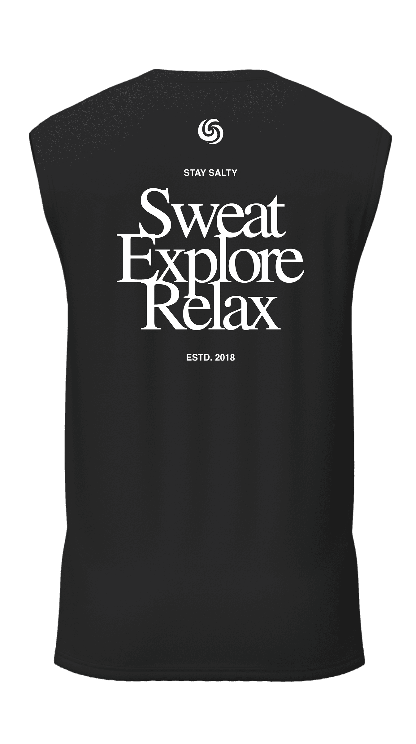 OVERSIZED TANK | SWEAT EXPLORE RELAX SERIF - lifestyle