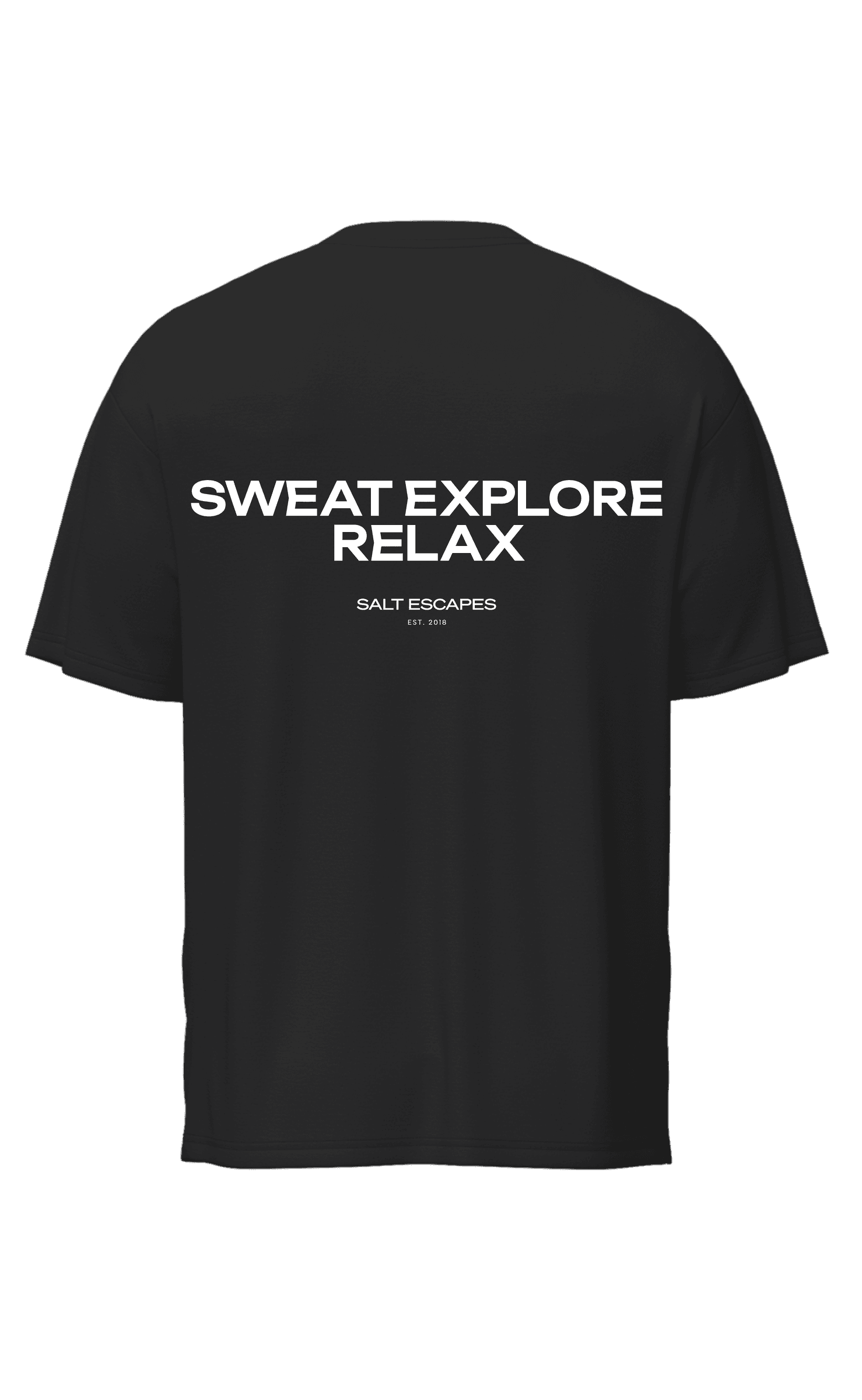 OVERSIZED TEE | SWEAT EXPLORE RELAX MINIMAL - lifestyle