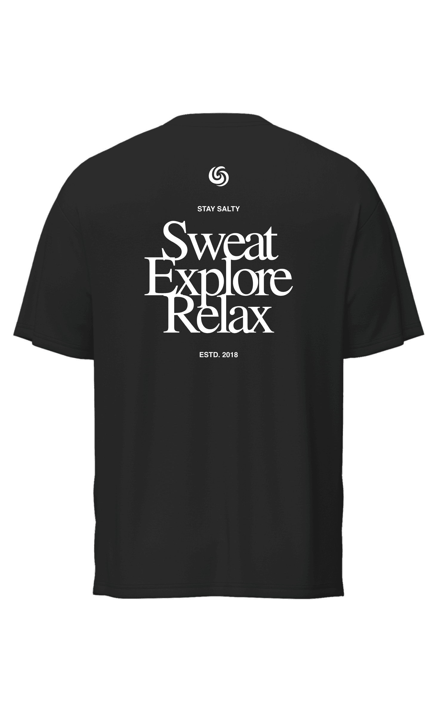OVERSIZED TEE | SWEAT EXPLORE RELAX SERIF - lifestyle