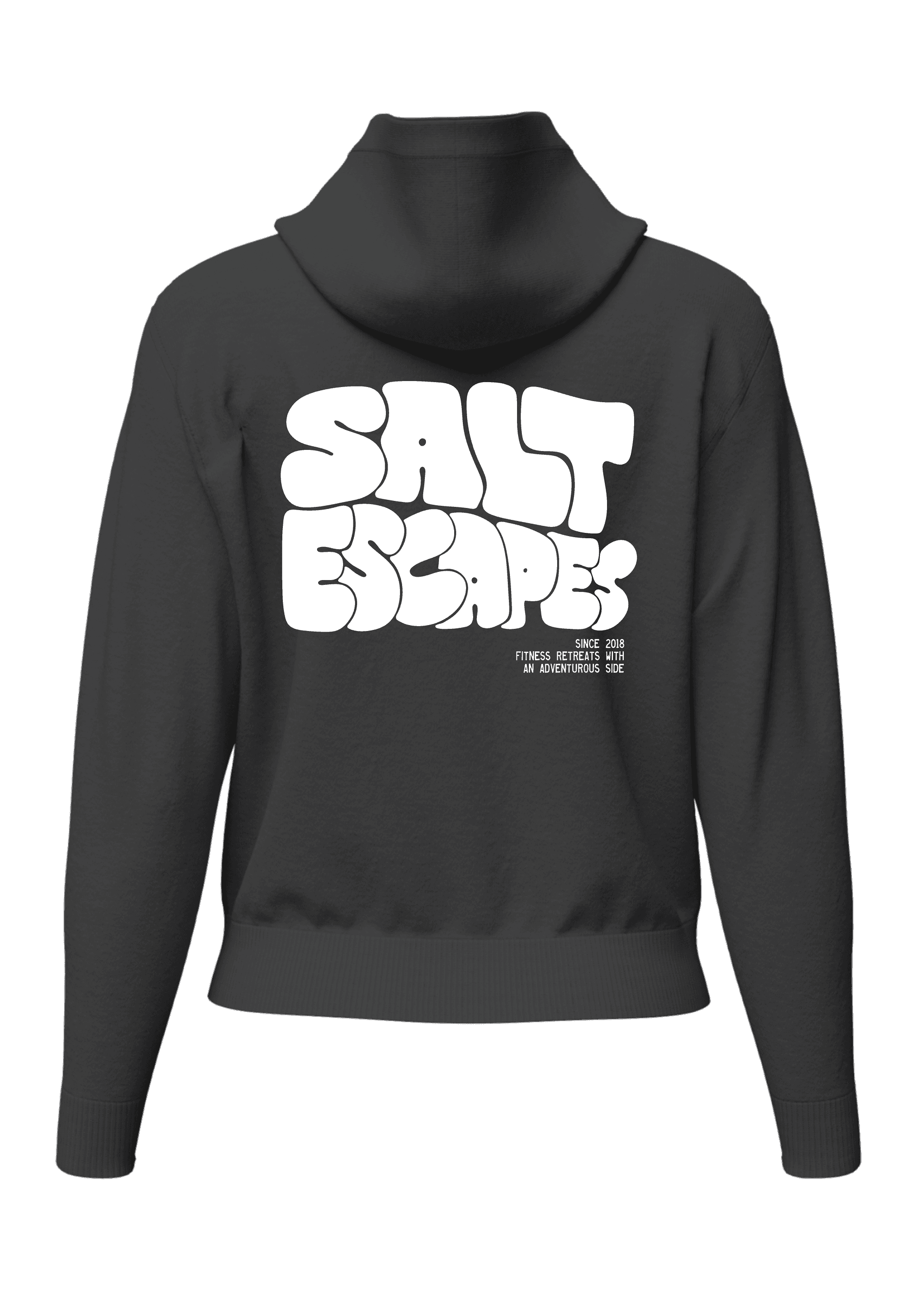WOMEN'S TECH HOODIE | BUBBLE LOGO - lifestyle