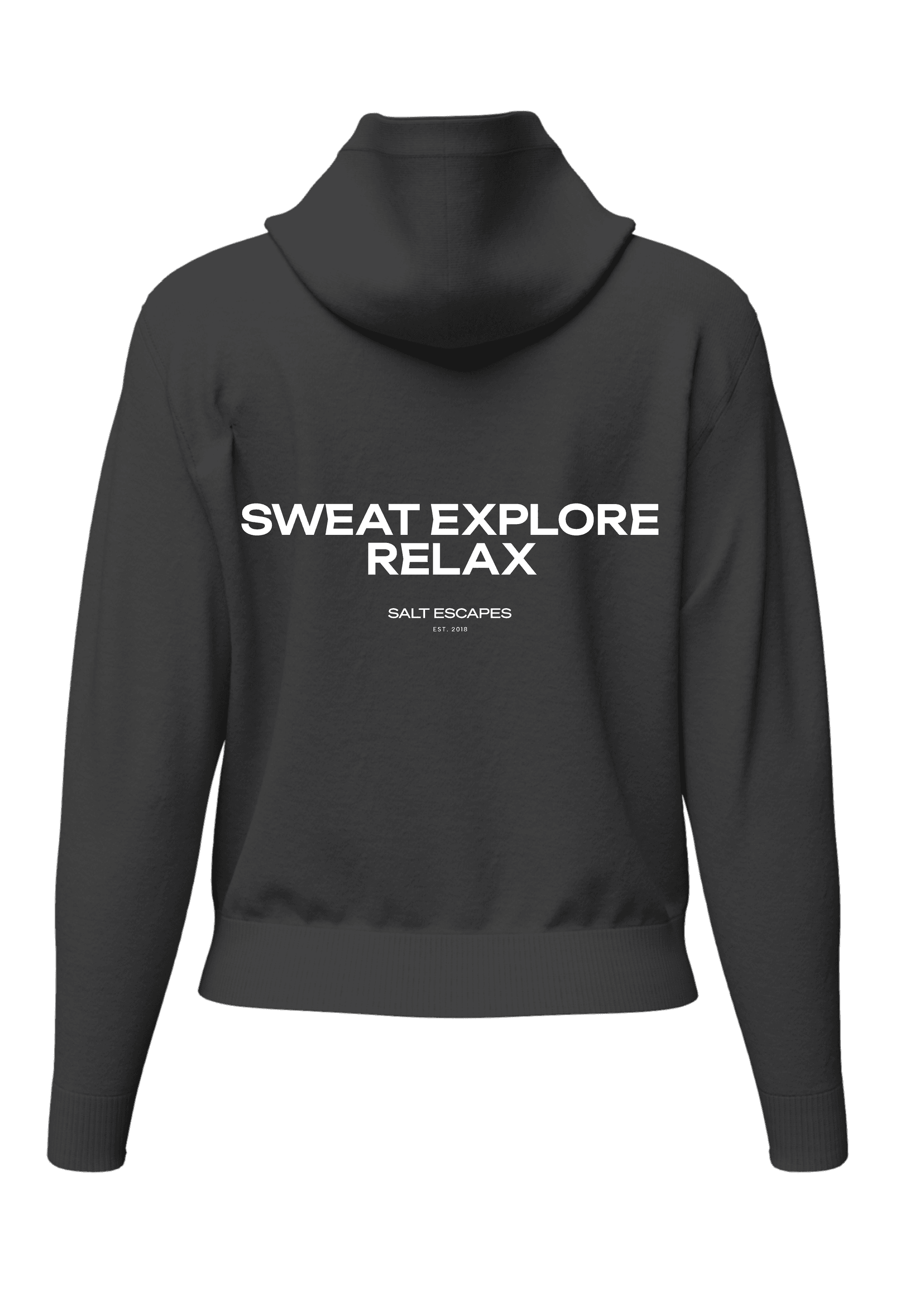 WOMEN'S TECH HOODIE | SWEAT EXPLORE RELAX MINIMAL - lifestyle